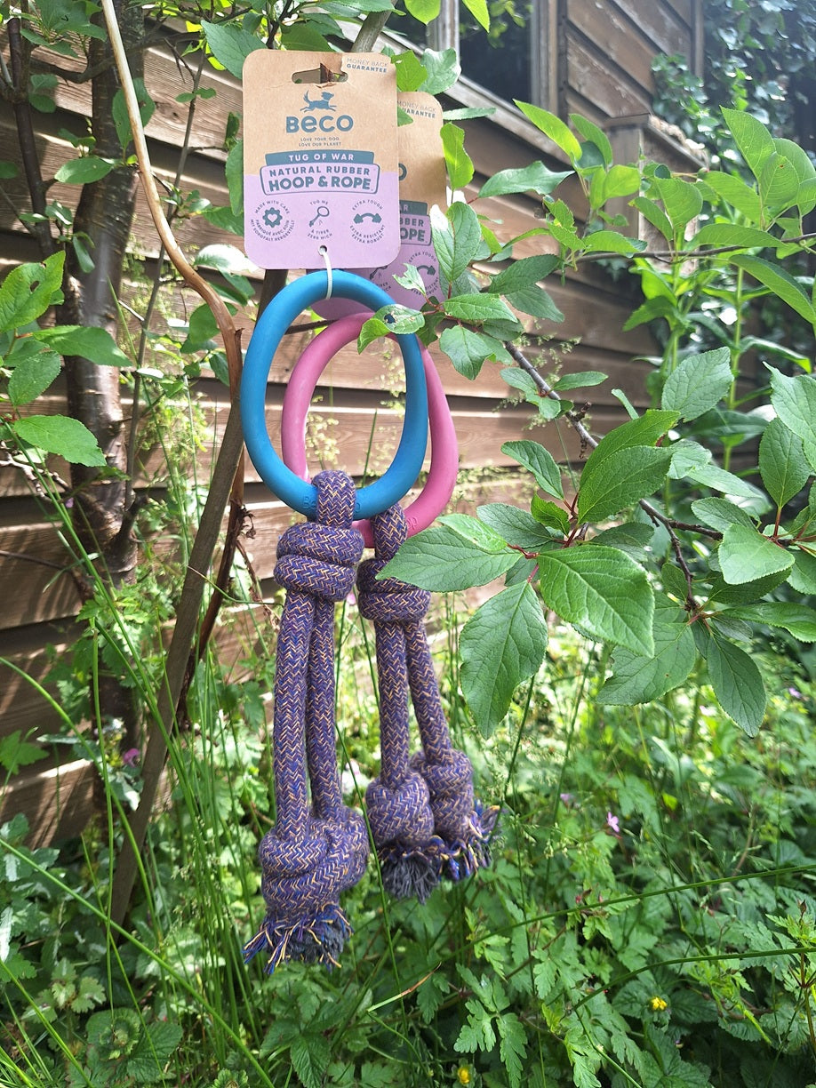Beco Hoop met Touw / Hoop on a Rope Small