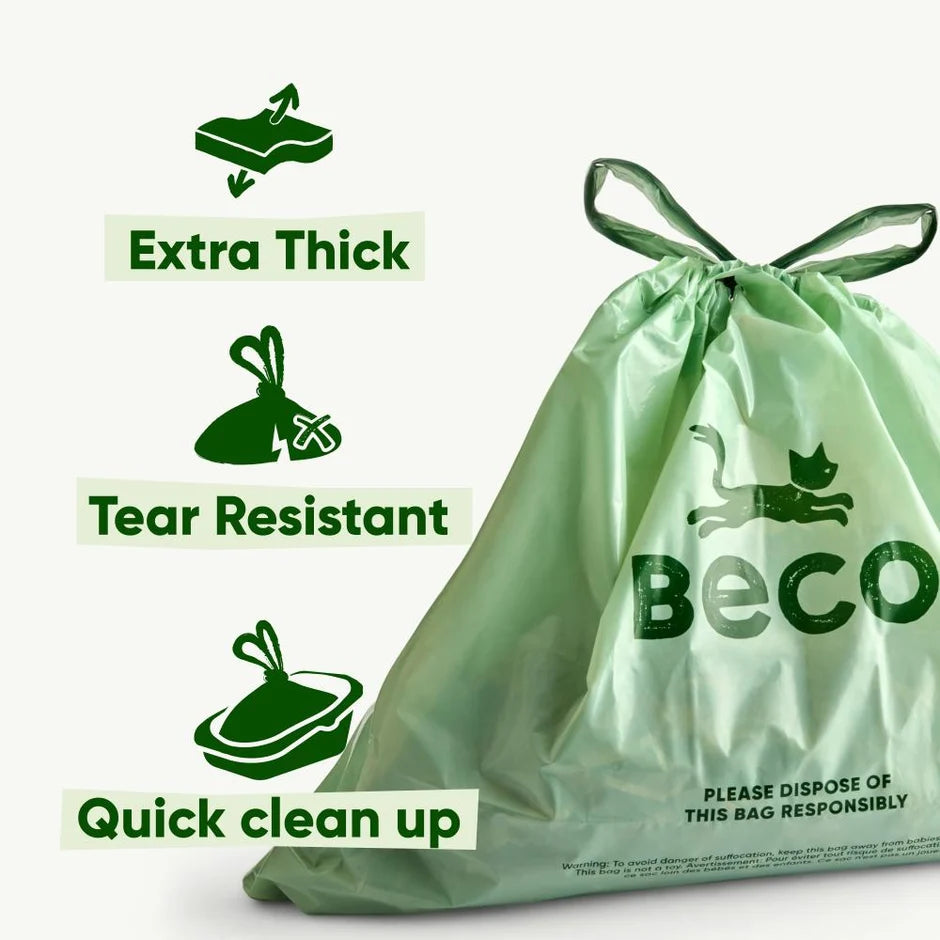 Beco Cat Litter Liner kattenbakzakken 8 stuks - 3 formaten