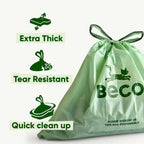 Beco Cat Litter Liner kattenbakzakken 8 stuks - 3 formaten
