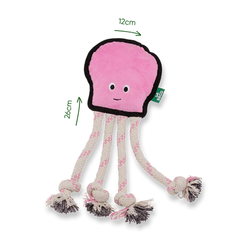 Beco Ollie de Octopus hondenspeeltje