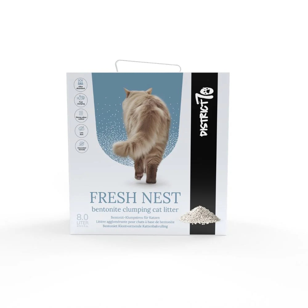 District 70 kattenbakvulling Fresh Nest | 8 liter