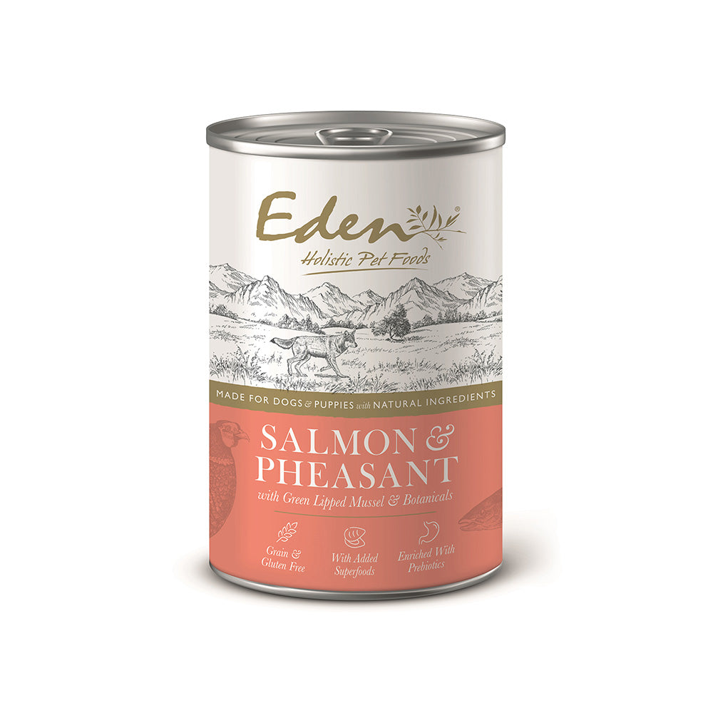 Eden Dog Gourmet Zalm en Fazant natvoer ~ pre-order ~