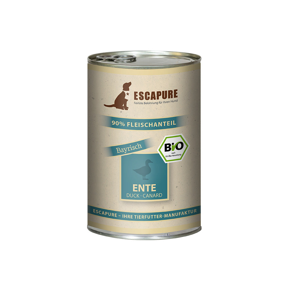 Escapure BIO Eend blikvoer | 400 gr