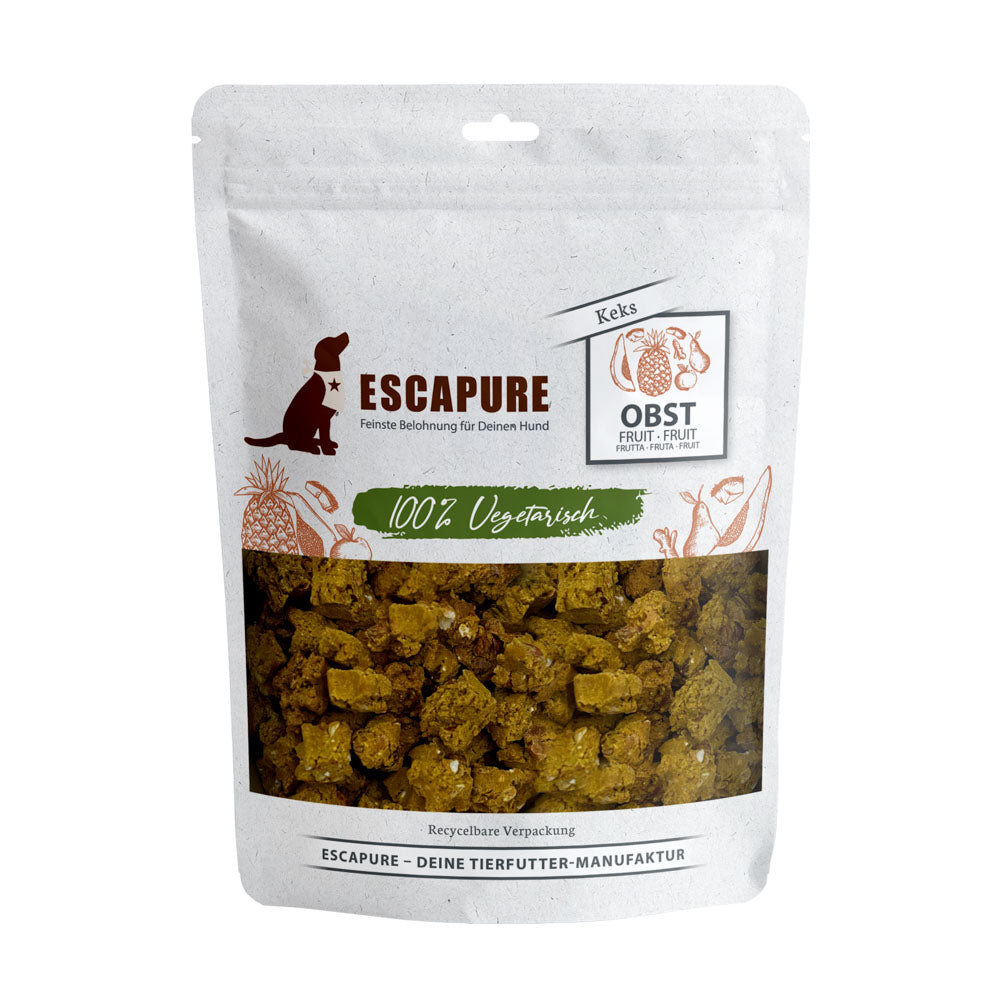 Escapure Veggie koekjes FRUIT | 150 gram