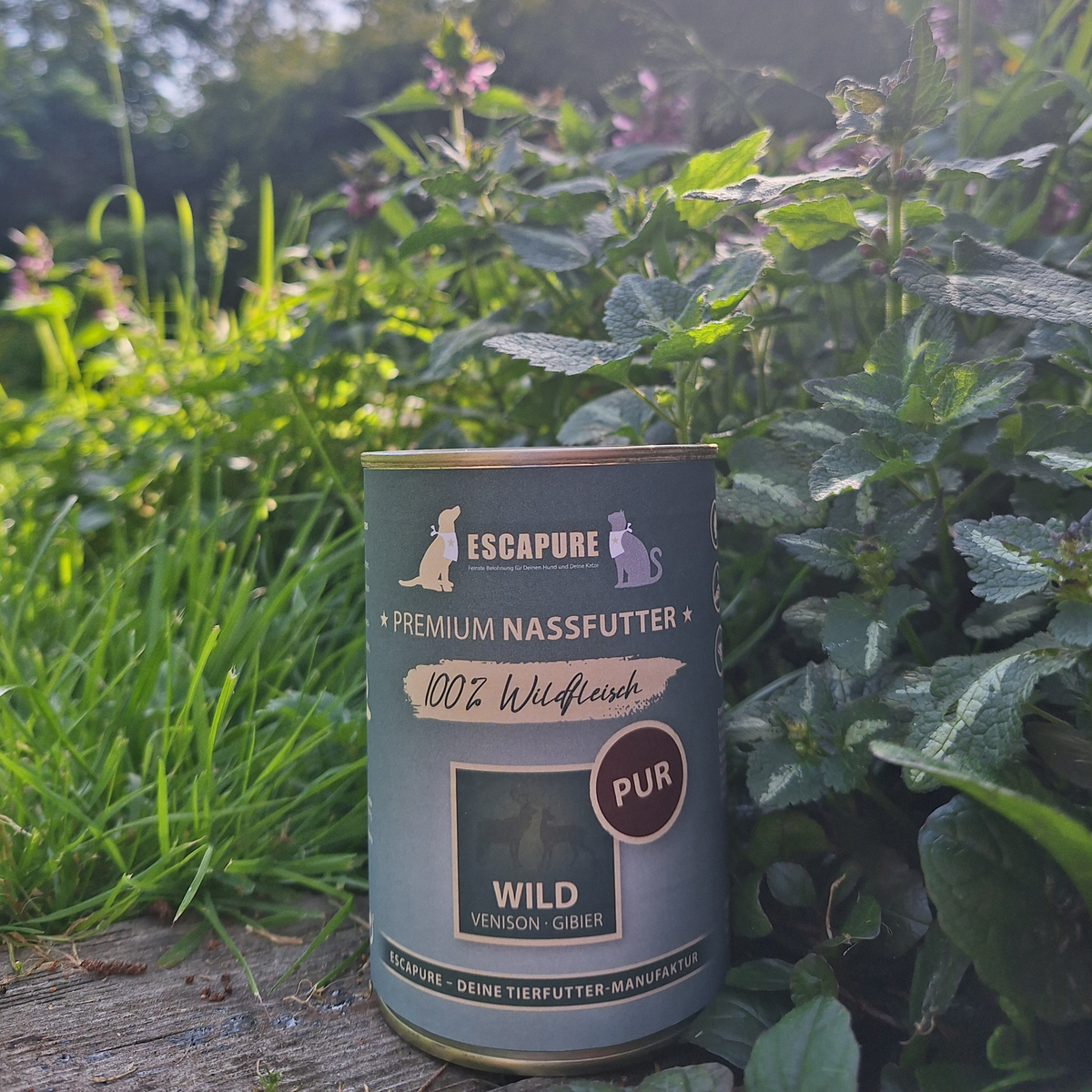 Escapure PUUR Wild blikvoer | 400 gr