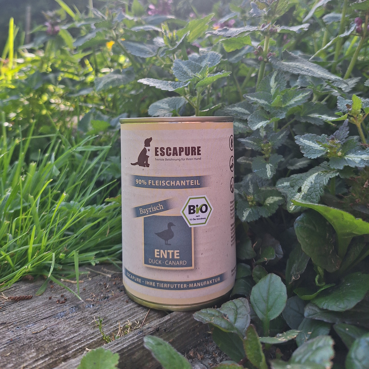 Escapure BIO Eend blikvoer | 400 gr