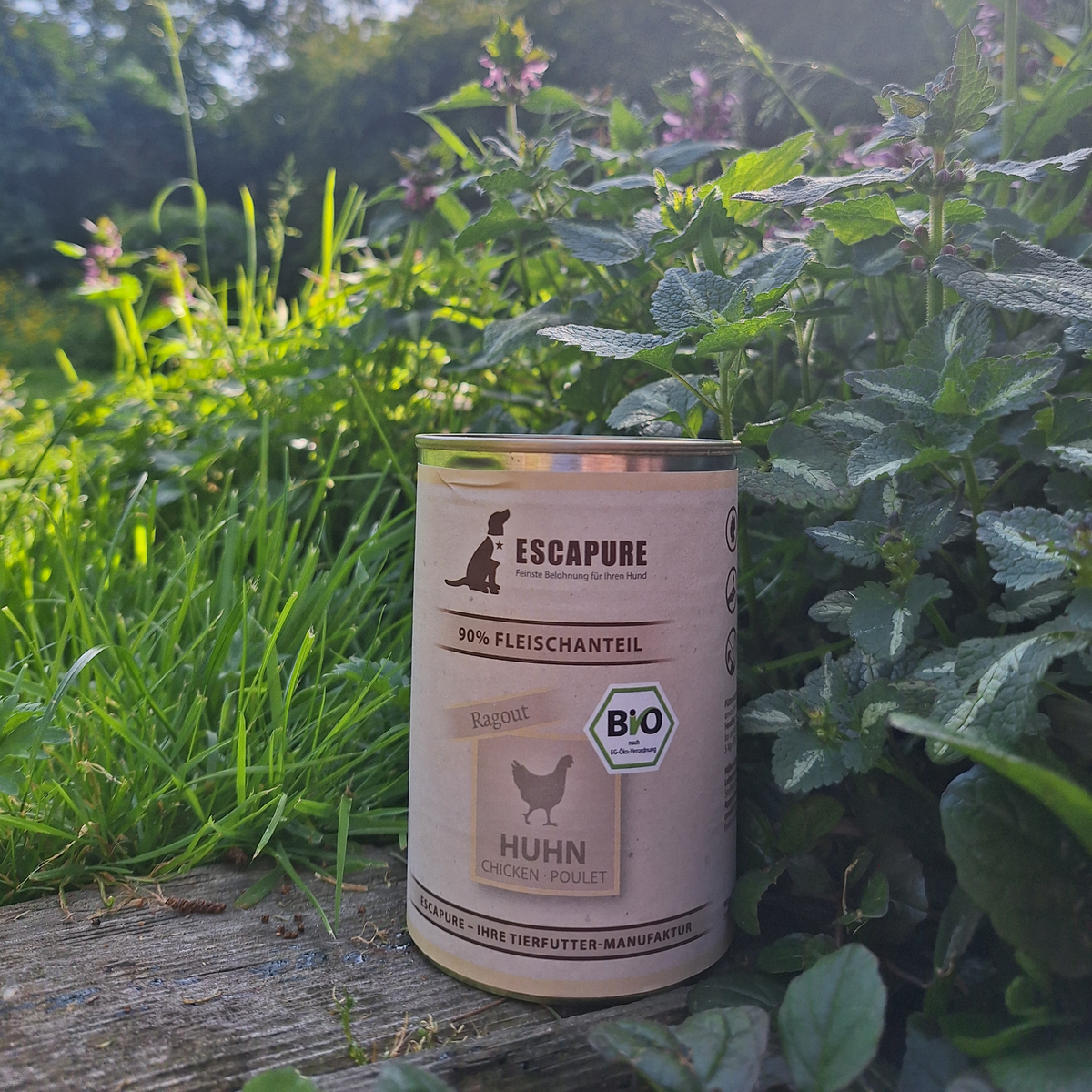 Escapure BIO Kip blikvoer | 400gr