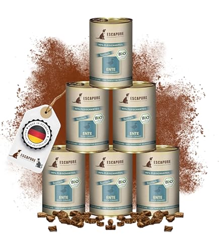 Escapure BIO Eend blikvoer | 400 gr