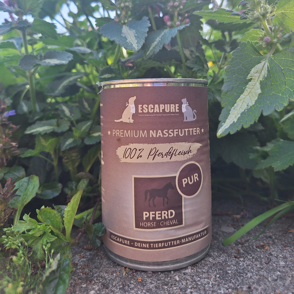Escapure PUUR Paard blikvoer | 400 gr