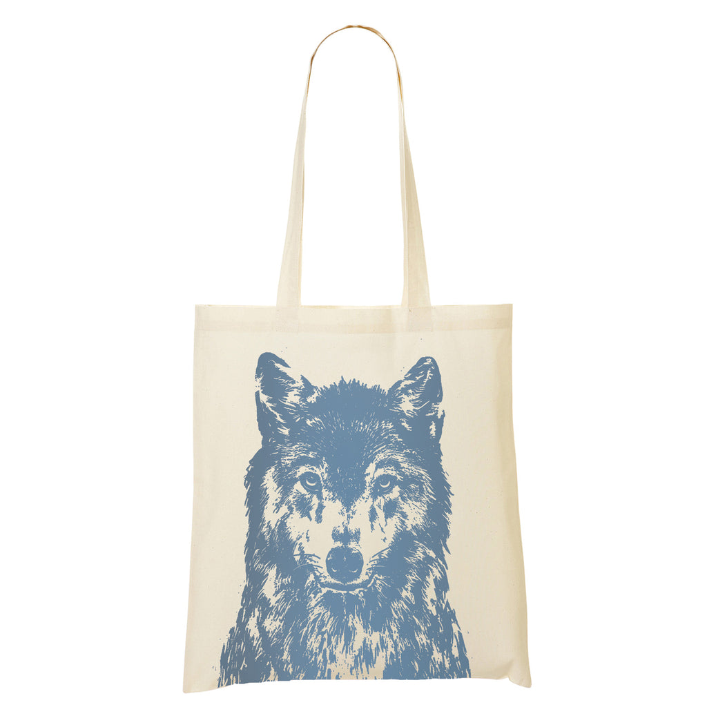 Katoenen draagtas Wolf