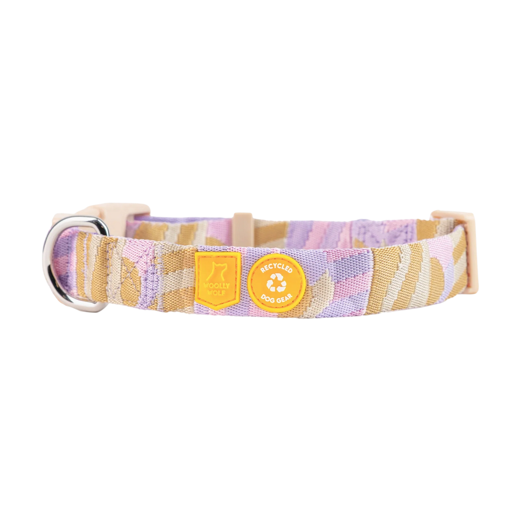 Woolly Wolf Sunshower Collar hondenhalsband met kliksluiting