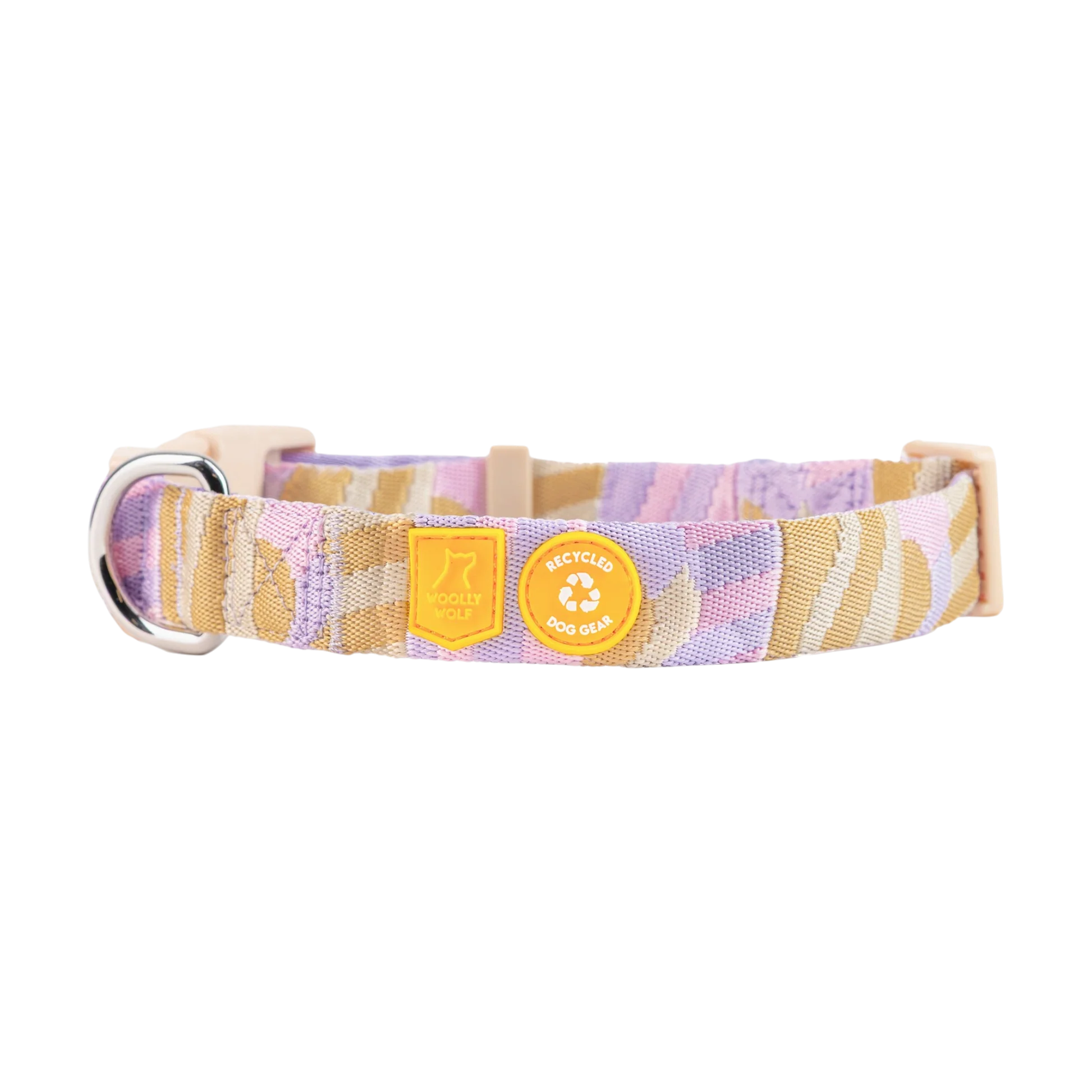 Woolly Wolf Sunshower Collar hondenhalsband met kliksluiting